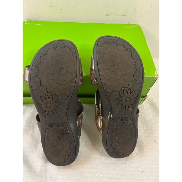 Vionic Jodie sandals brown animal size 9 shoes - Picture 4 of 6